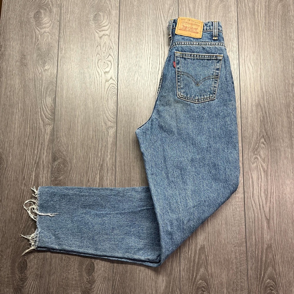 Vintage Levis Strauss 1990s‎ 26 x 30 Denim Jeans Western Cowboy Made in Canada